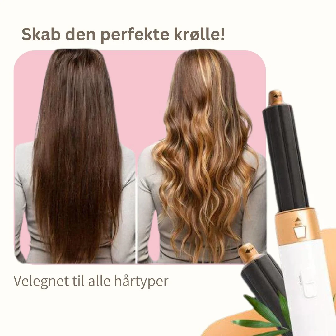 AirCurl Pro - det ultimative 5-i-1 værktøj til hårstyling - Image 3