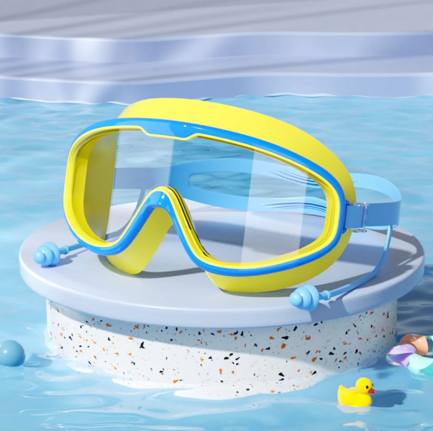AquaKlar™ – Anti-Dug & UV-Beskyttelse med Integrerede Ørepropper - Image 7