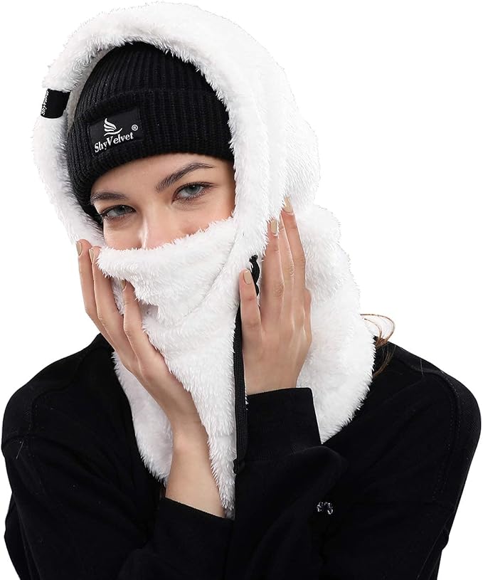 ArcticHood™ - Varm, vindtæt, justerbar fleece-hætte - Image 15