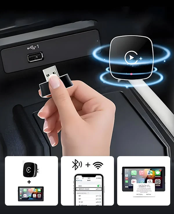 AutoLink™ | Trådløs CarPlay & Android Auto - Image 10