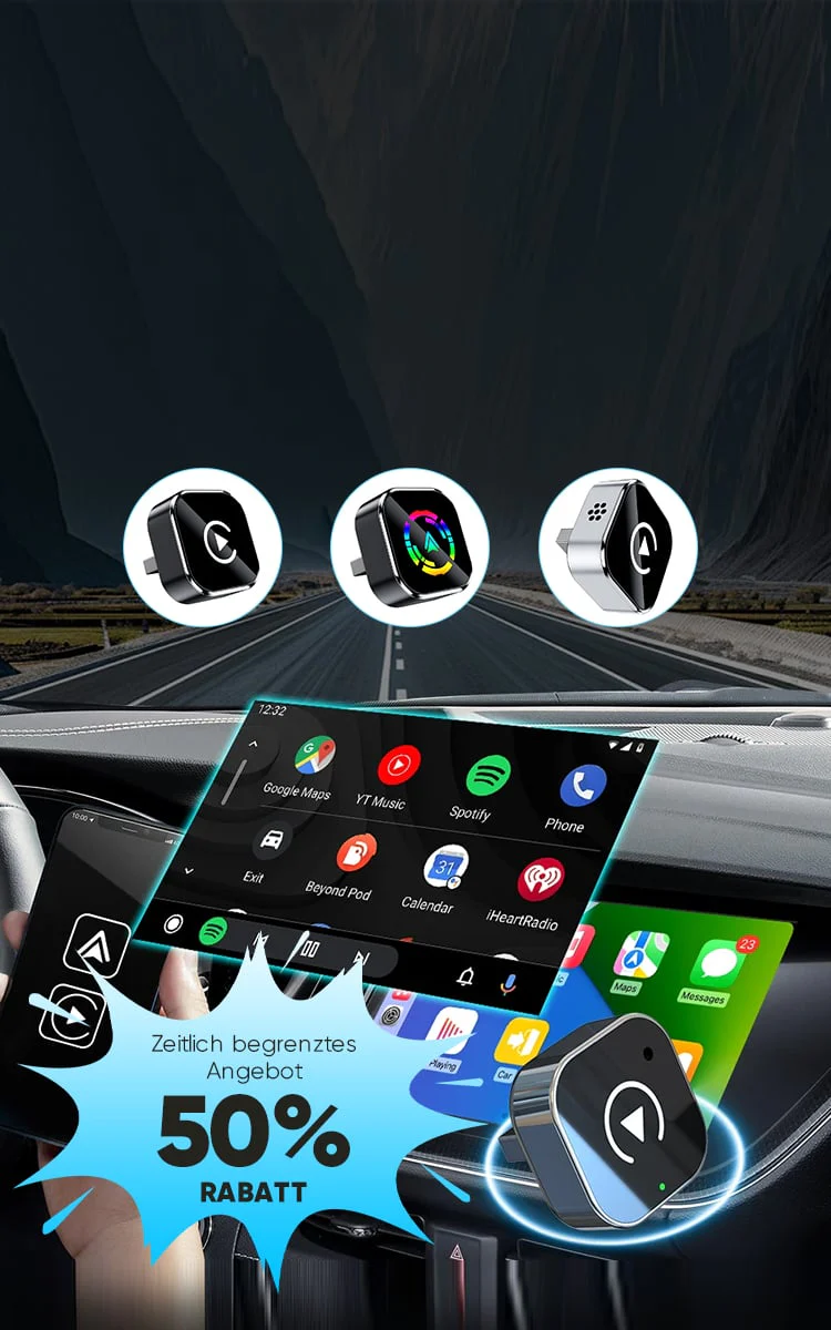 AutoLink™ | Trådløs CarPlay & Android Auto - Image 3