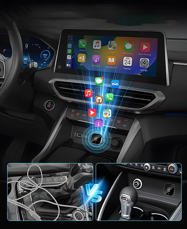 AutoLink™ | Trådløs CarPlay & Android Auto - Image 6