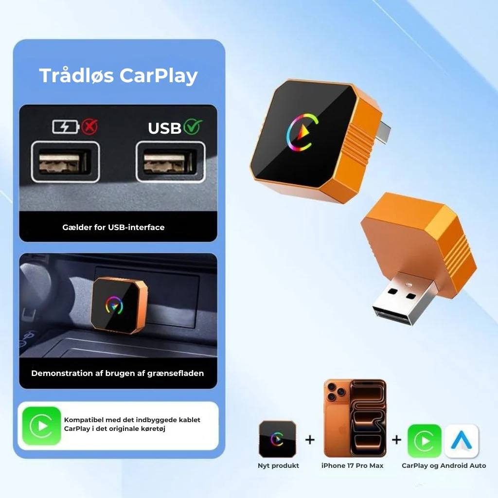 AutoLink 2.0 – Gør CarPlay trådløs på få sekunder - Image 3