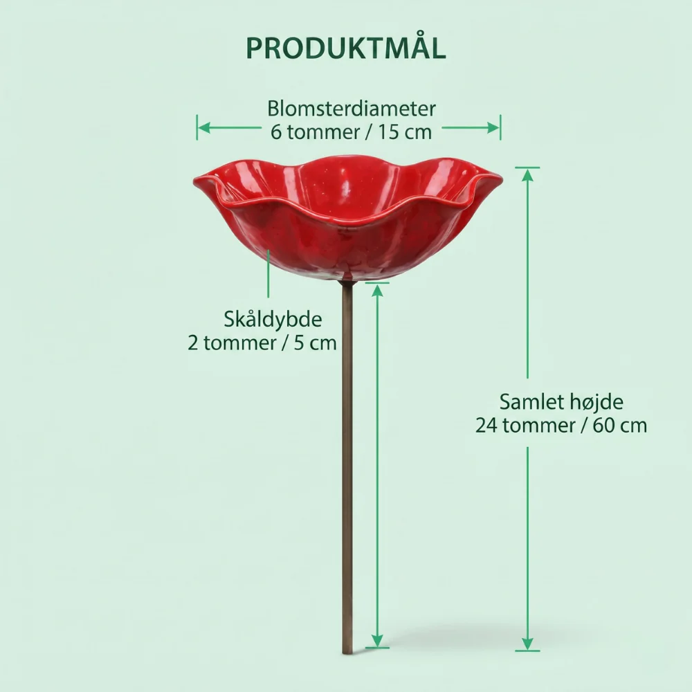 AviFlora™ – Botanisk Vandstation til Fugle, Bier & Sommerfugle - Image 14