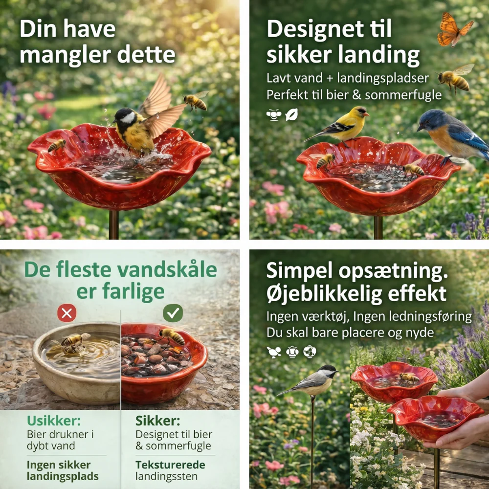 AviFlora™ – Botanisk Vandstation til Fugle, Bier & Sommerfugle - Image 19