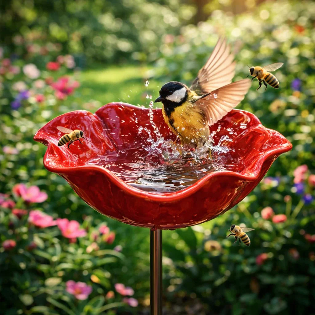 AviFlora™ – Botanisk Vandstation til Fugle, Bier & Sommerfugle - Image 2