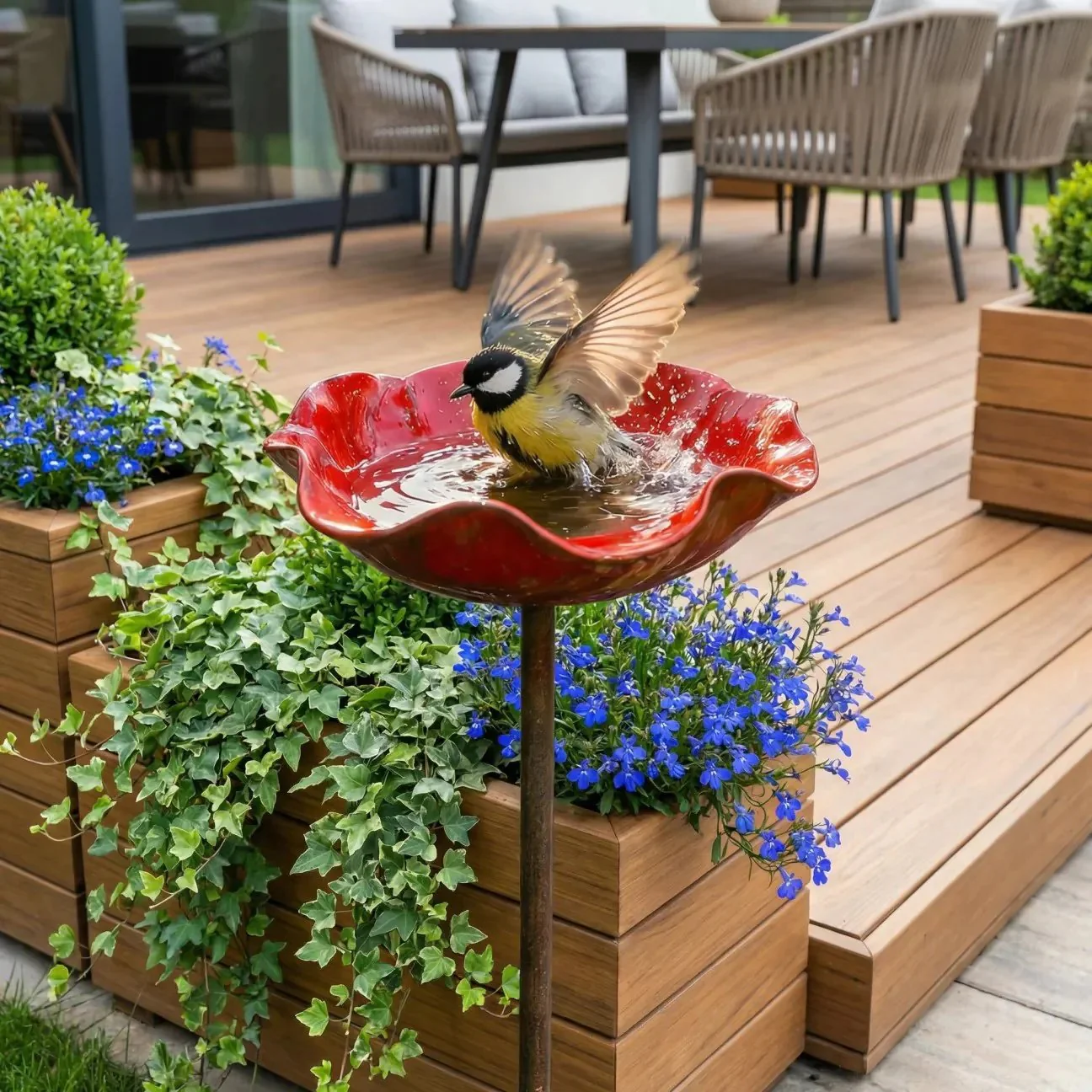 AviFlora™ – Botanisk Vandstation til Fugle, Bier & Sommerfugle - Image 4