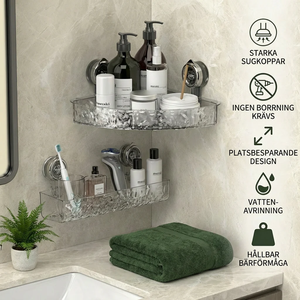 BadOrganiser™ – Pladsbesparende og moderne opbevaringsløsning - Image 3