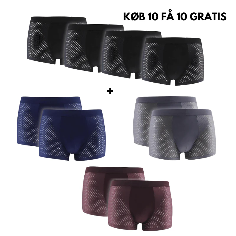 BambooBoxers™ - Åndbare Boxershorts i Fiber (5+5 GRATIS) - Image 7