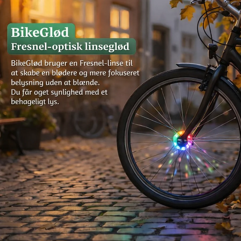 BikeGlød™ – Smart RGB cykelhjulslys med bevægelsessensor - Image 3