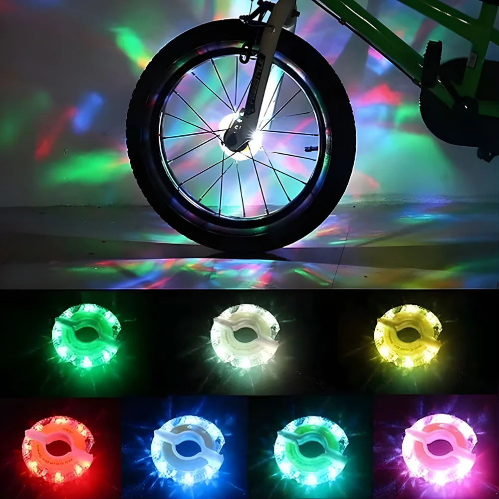 BikeGlød™ – Smart RGB cykelhjulslys med bevægelsessensor - Image 6