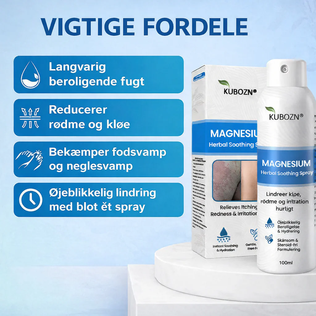 DermaLind™ - Magnesium Hudreparerende Spray til Sensitiv og Irriteret Hud - Image 7