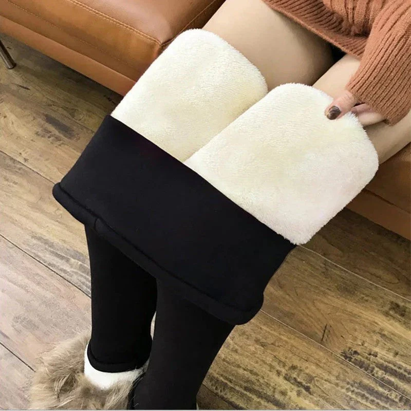 Eira - Varme Fleece Leggings med Høj Talje - Image 4