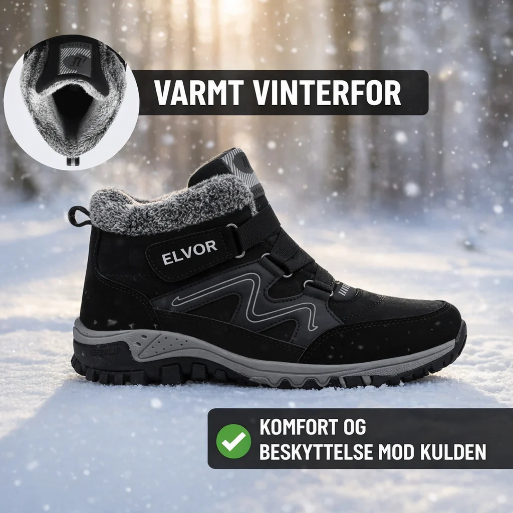 Elvor™ Vinterstøvler – stabilitet, varme og tryghed på glatte vinterdage - Image 3