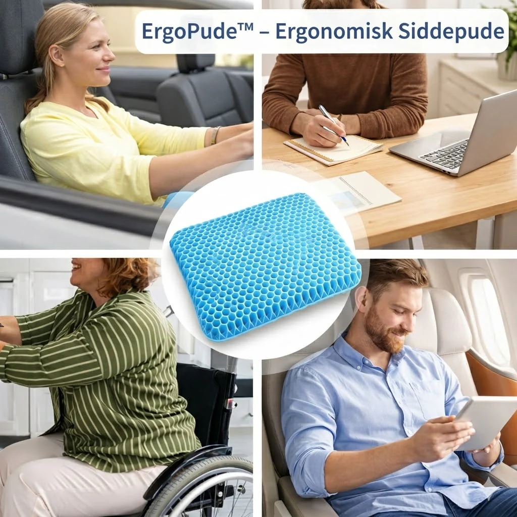 ErgoPude™ – Ergonomisk Siddepude til Komfort Hele Dagen - Image 2