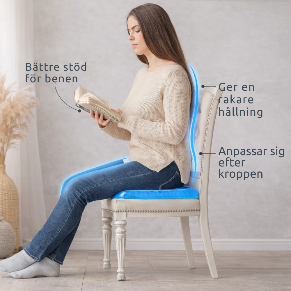 ErgoPude™ – Ergonomisk Siddepude til Komfort Hele Dagen - Image 3