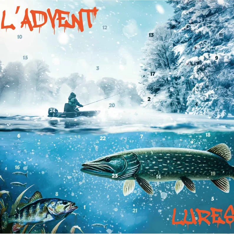 FiskeKalender ™ – Fiskegrej Julekalender med Agn - Image 4