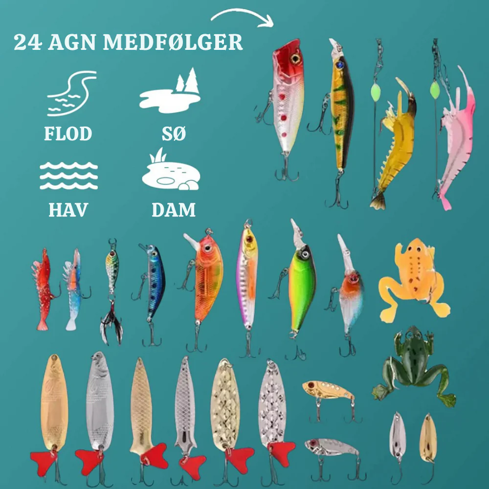FiskeKalender ™ – Fiskegrej Julekalender med Agn - Image 7