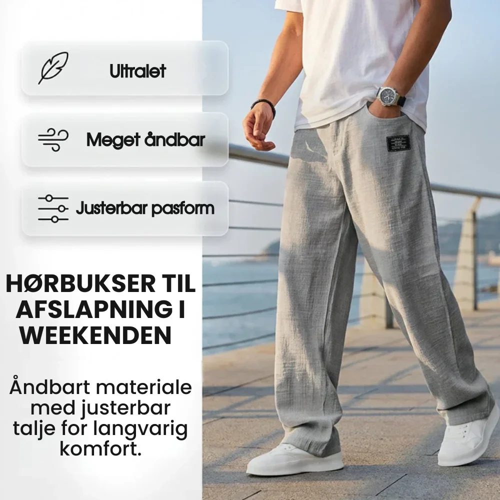 FlowFit™ – Lette og åndbare sommerbukser til mænd - Image 2