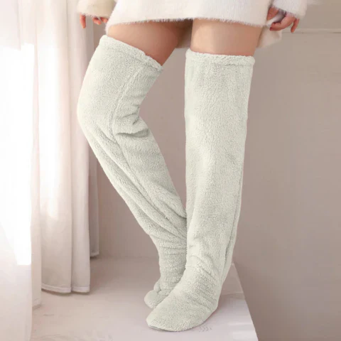 Fluffy Feet – Lange hygge­sokker i blød fleece - Image 11