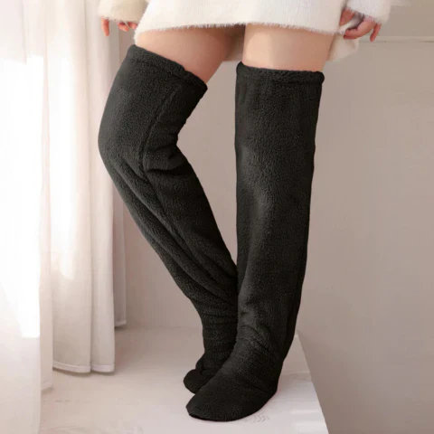 Fluffy Feet – Lange hygge­sokker i blød fleece - Image 12