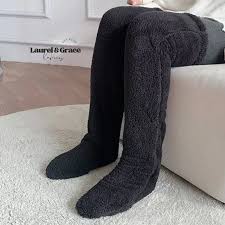 Fluffy Feet – Lange hygge­sokker i blød fleece - Image 13