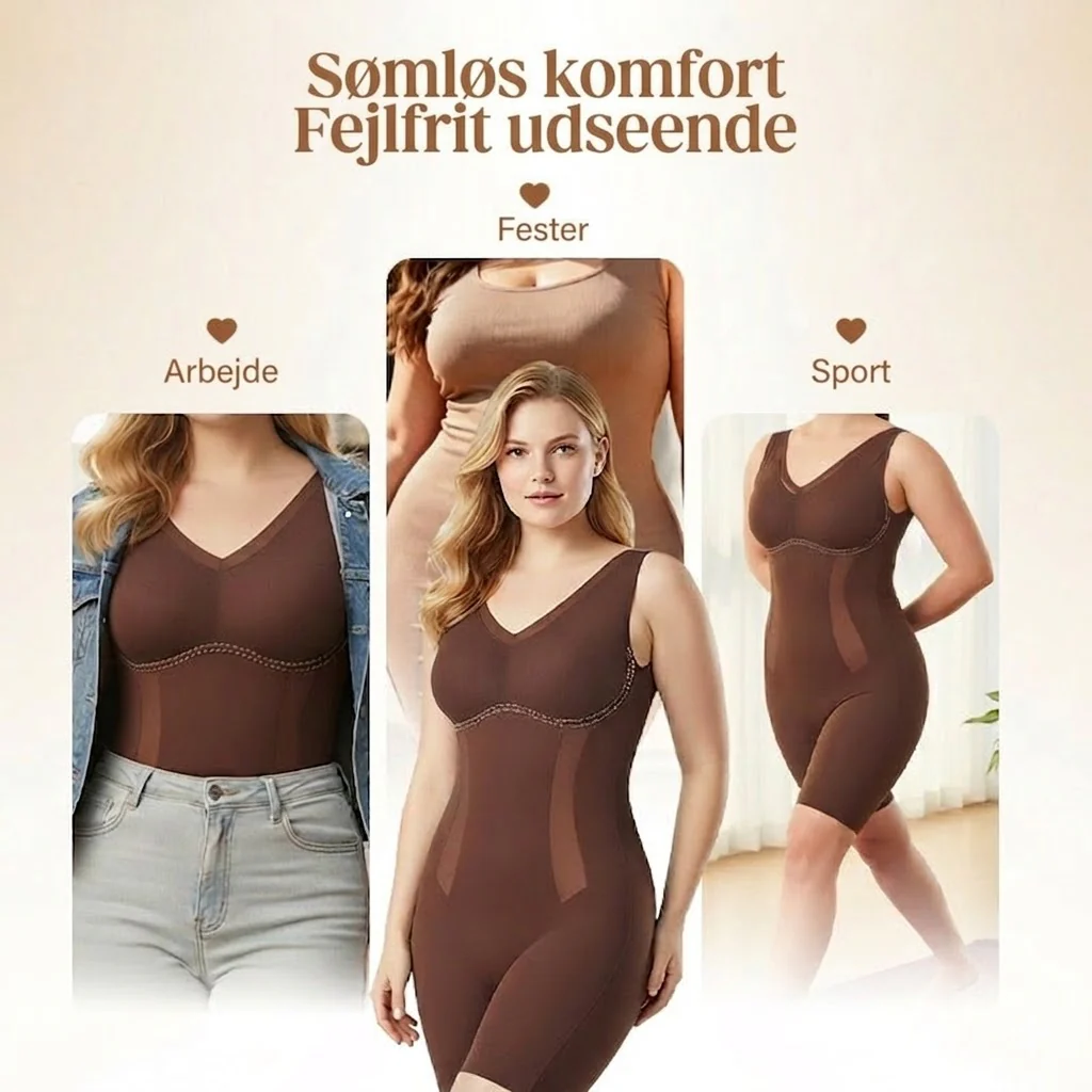 FormKurva™ – Formande Shapewear Bodysuit med Magkontroll - Image 3