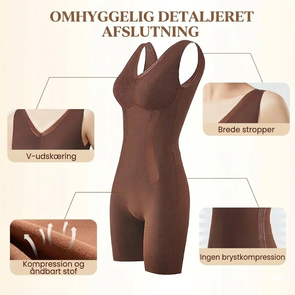 FormKurva™ – Formande Shapewear Bodysuit med Magkontroll - Image 4
