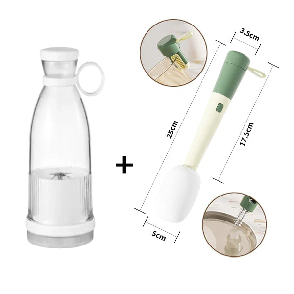 FriskMix™ - Bærbar blender til friske smoothies på farten - Image 14