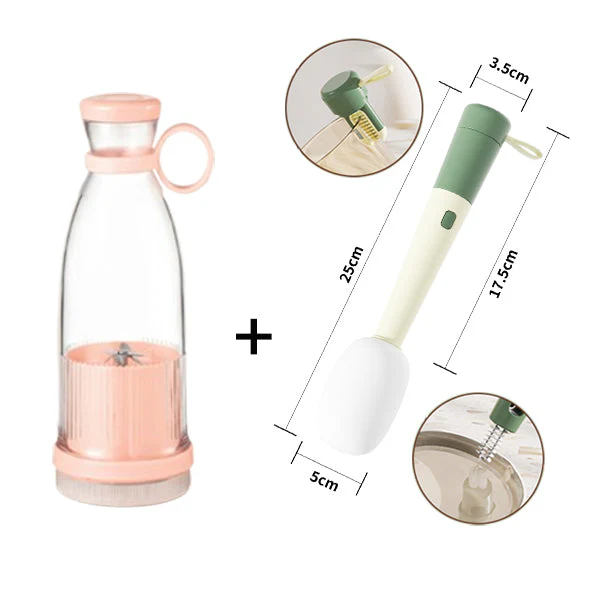 FriskMix™ - Bærbar blender til friske smoothies på farten - Image 15