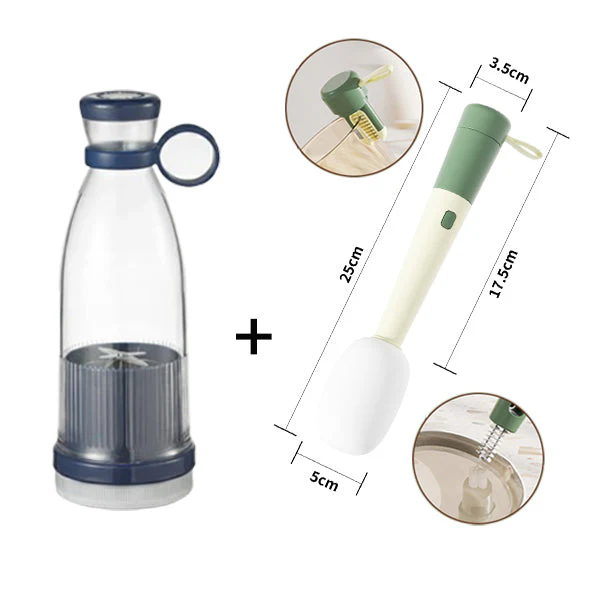 FriskMix™ - Bærbar blender til friske smoothies på farten - Image 16