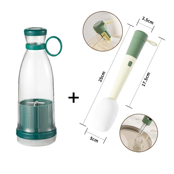 FriskMix™ - Bærbar blender til friske smoothies på farten - Image 17