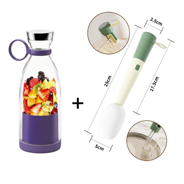FriskMix™ - Bærbar blender til friske smoothies på farten - Image 18