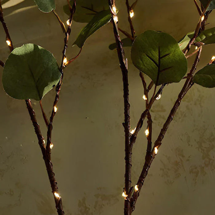GlødHaven™ – Lysende LED Lyskæde med Olivenblade - Image 8