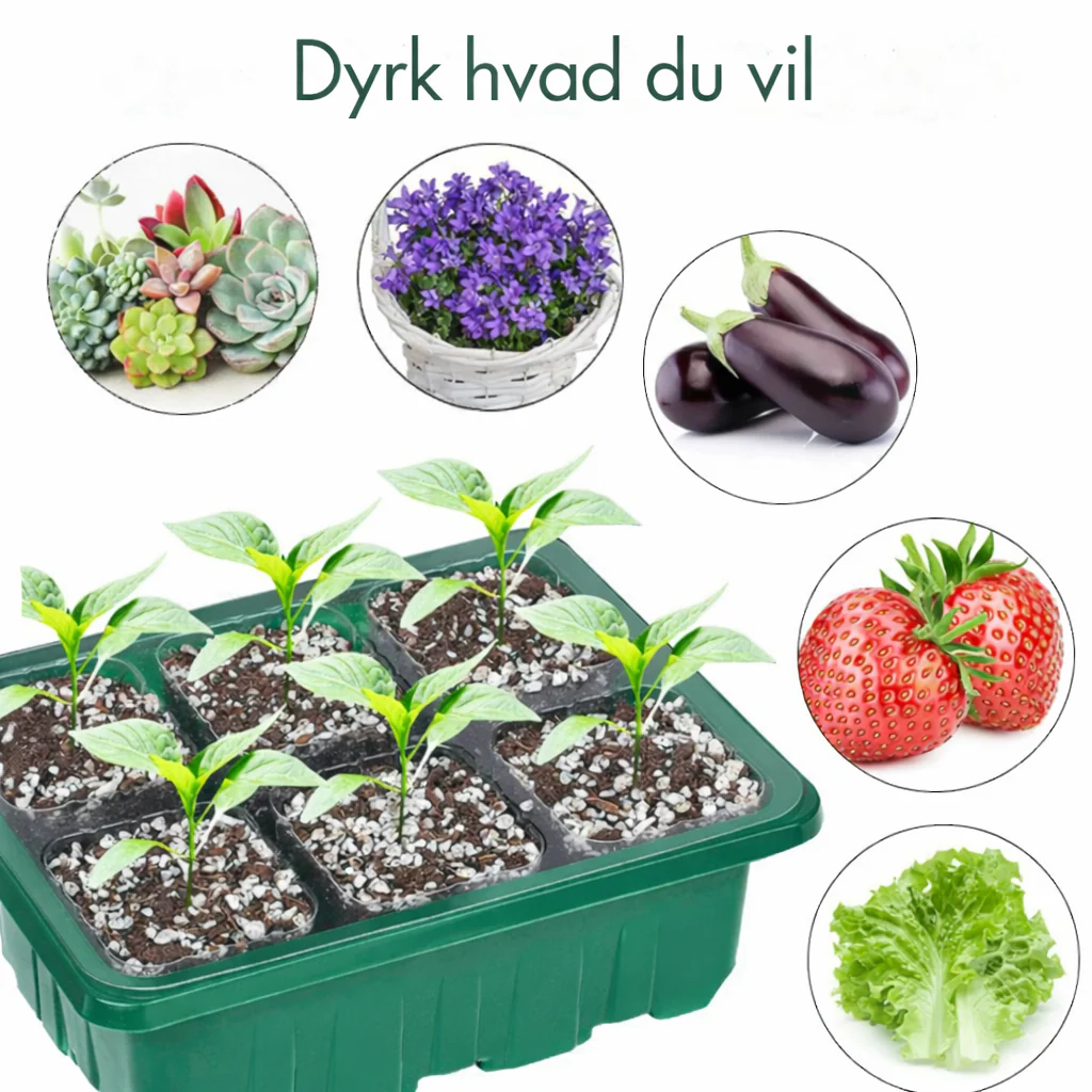 GrønHjem™ - Indendørs Drivhus med LED-lys & Smart Timer - Image 4