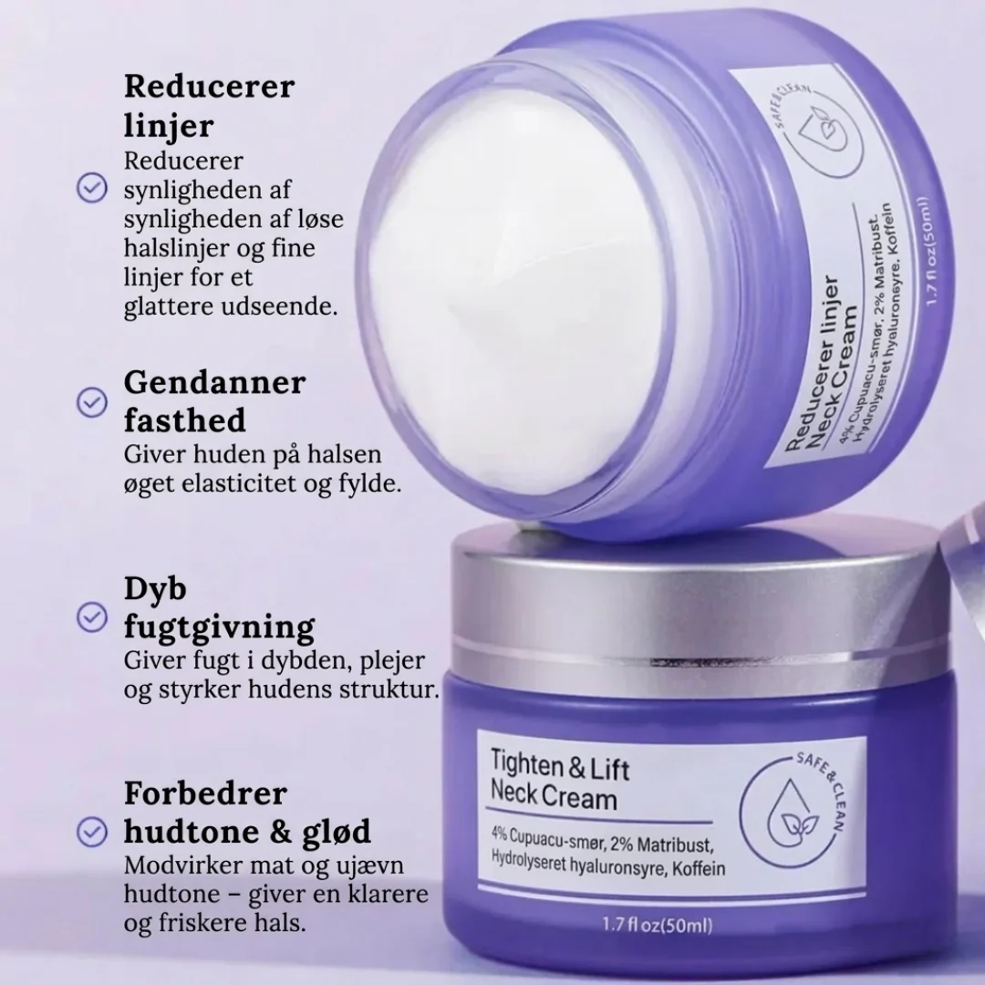 HalsLøft™ – Opstrammende Hals- & Dekolletagecreme - Image 5