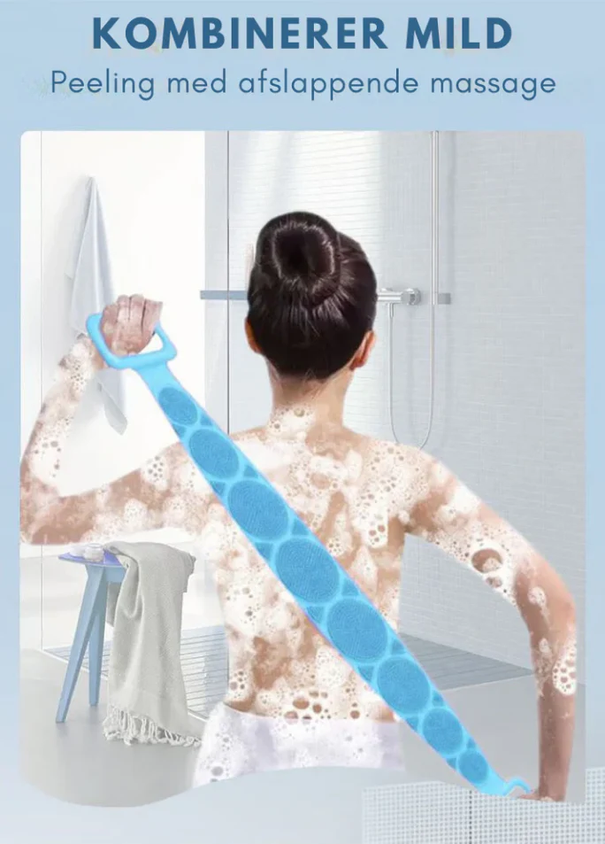 HyggeBelt™ | Silikone Badebælte Skrubbebørste - Image 4
