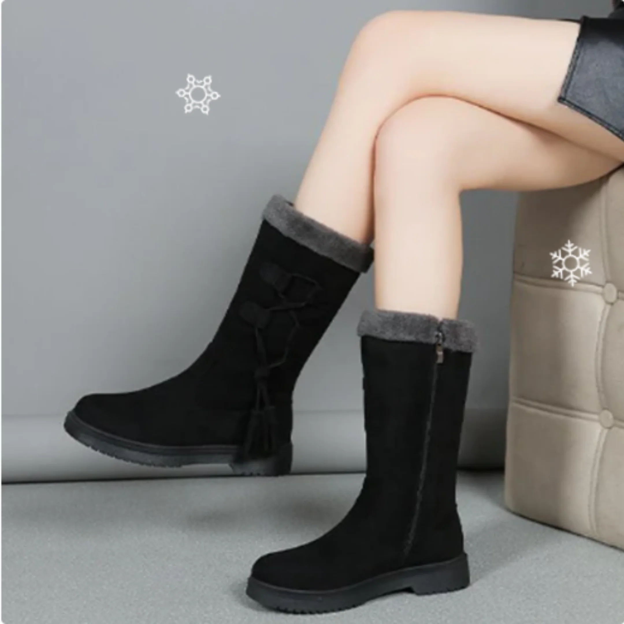 Iselin™ Vinterstøvler | Varme, elegante & skridsikre til vinterens dage - Image 9