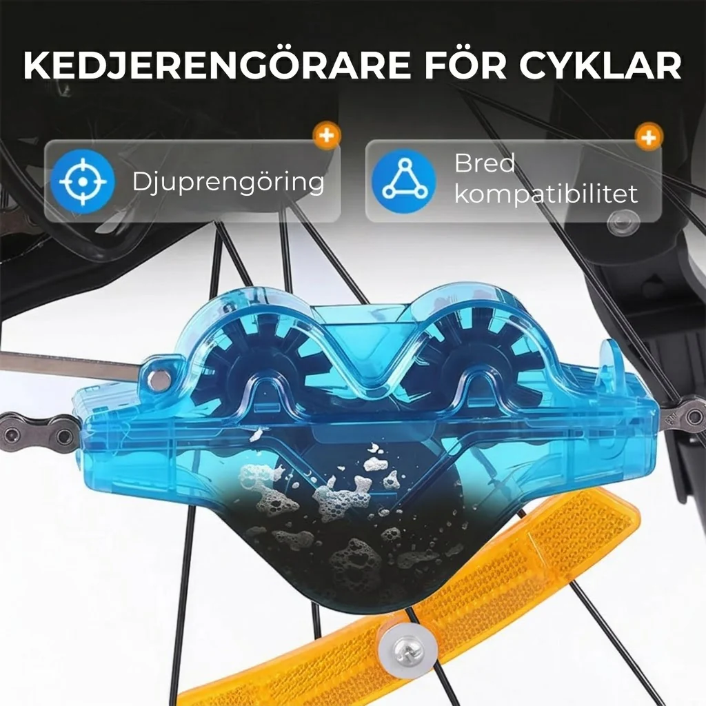 KædeSkrub™ – Hurtig & Nem Universel Kæderenser