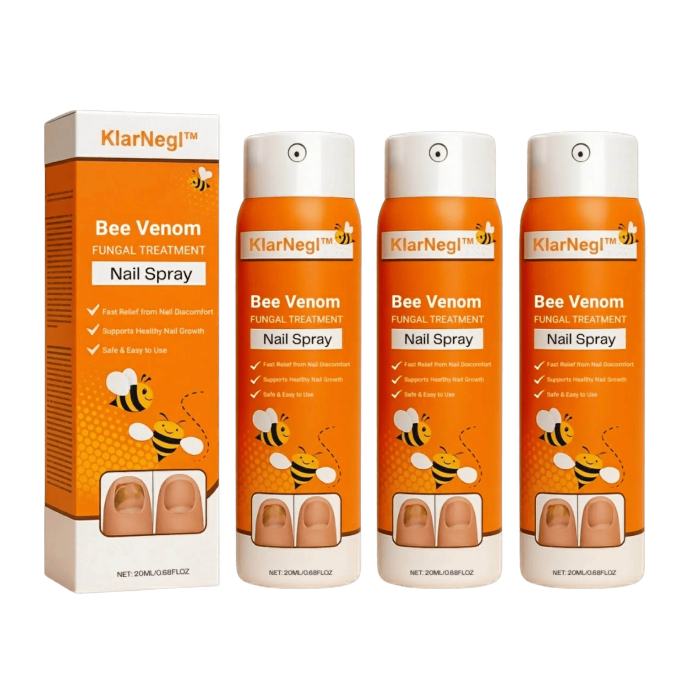KlarNegl™ Svampebekæmpende spray | Eliminer neglesvamp inden for 2 uger - Image 3