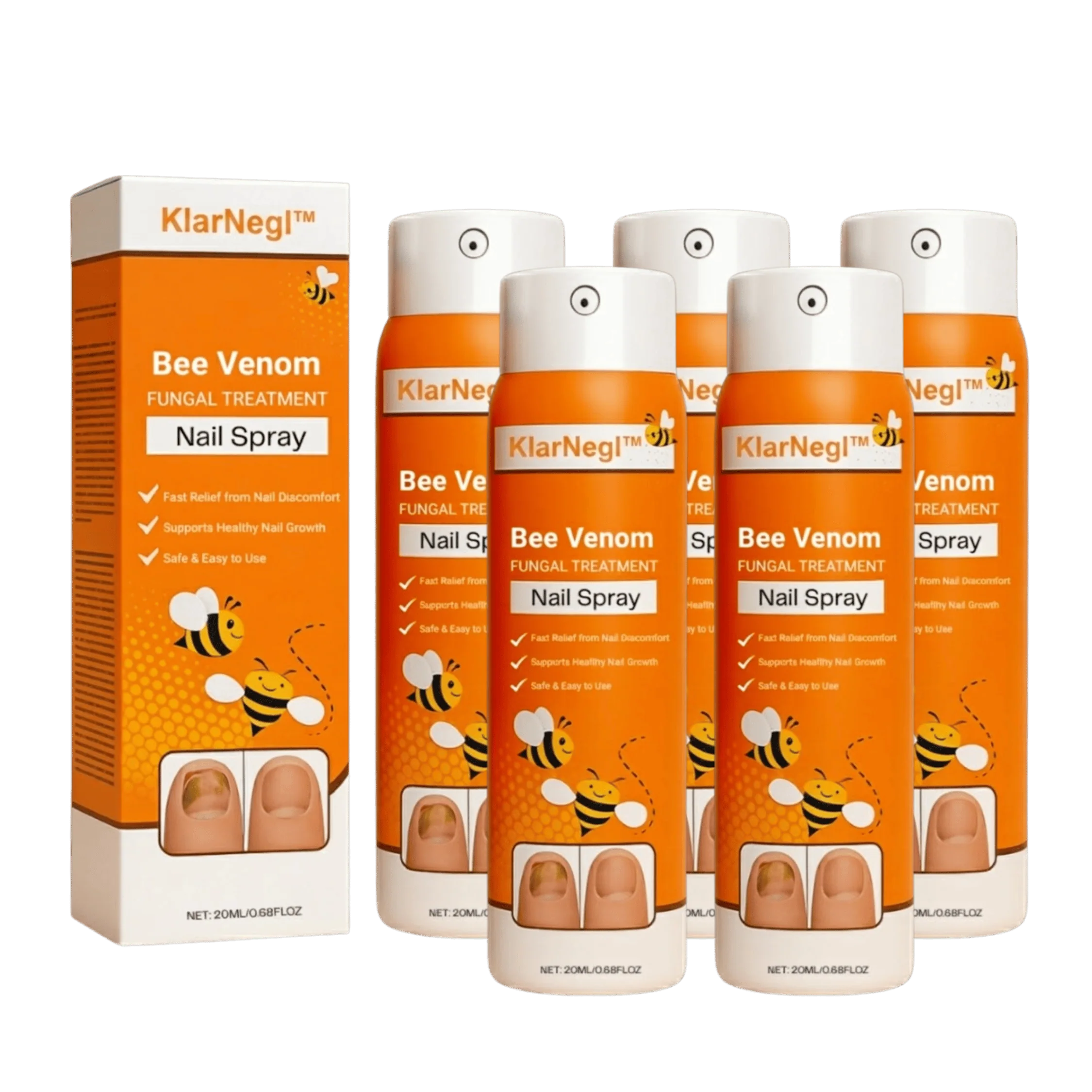 KlarNegl™ Svampebekæmpende spray | Eliminer neglesvamp inden for 2 uger - Image 4