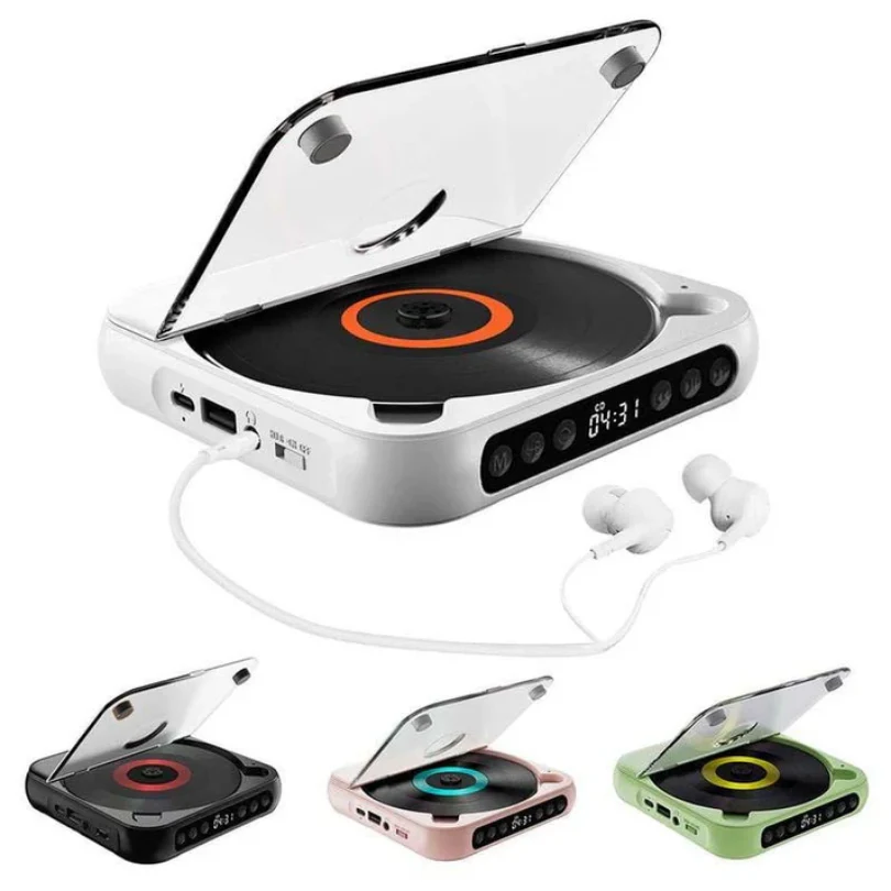 KlarTone CD™ – Trådløs Bærbar CD-Afspiller med Bluetooth - Image 9