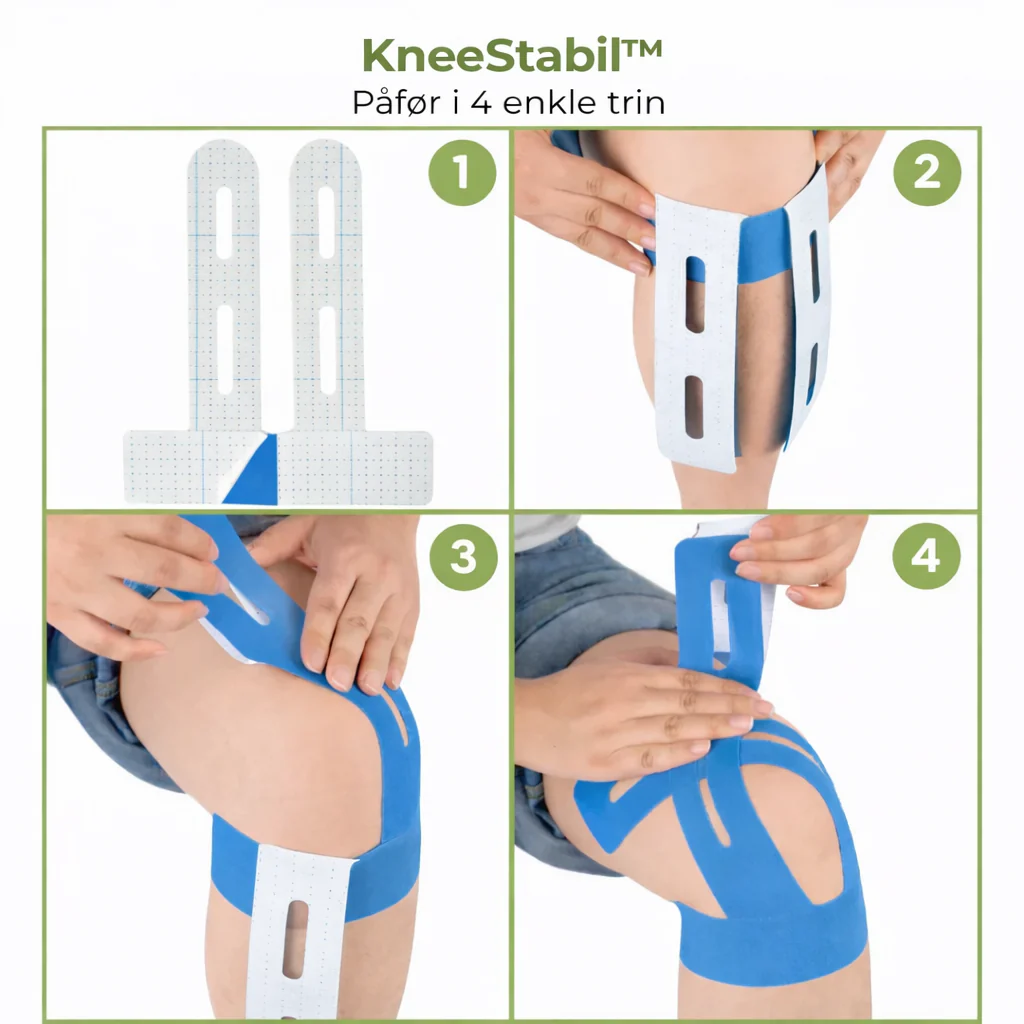 KneeStabil™ – Fleksibel knæstøtte til hverdag og træning - Image 5