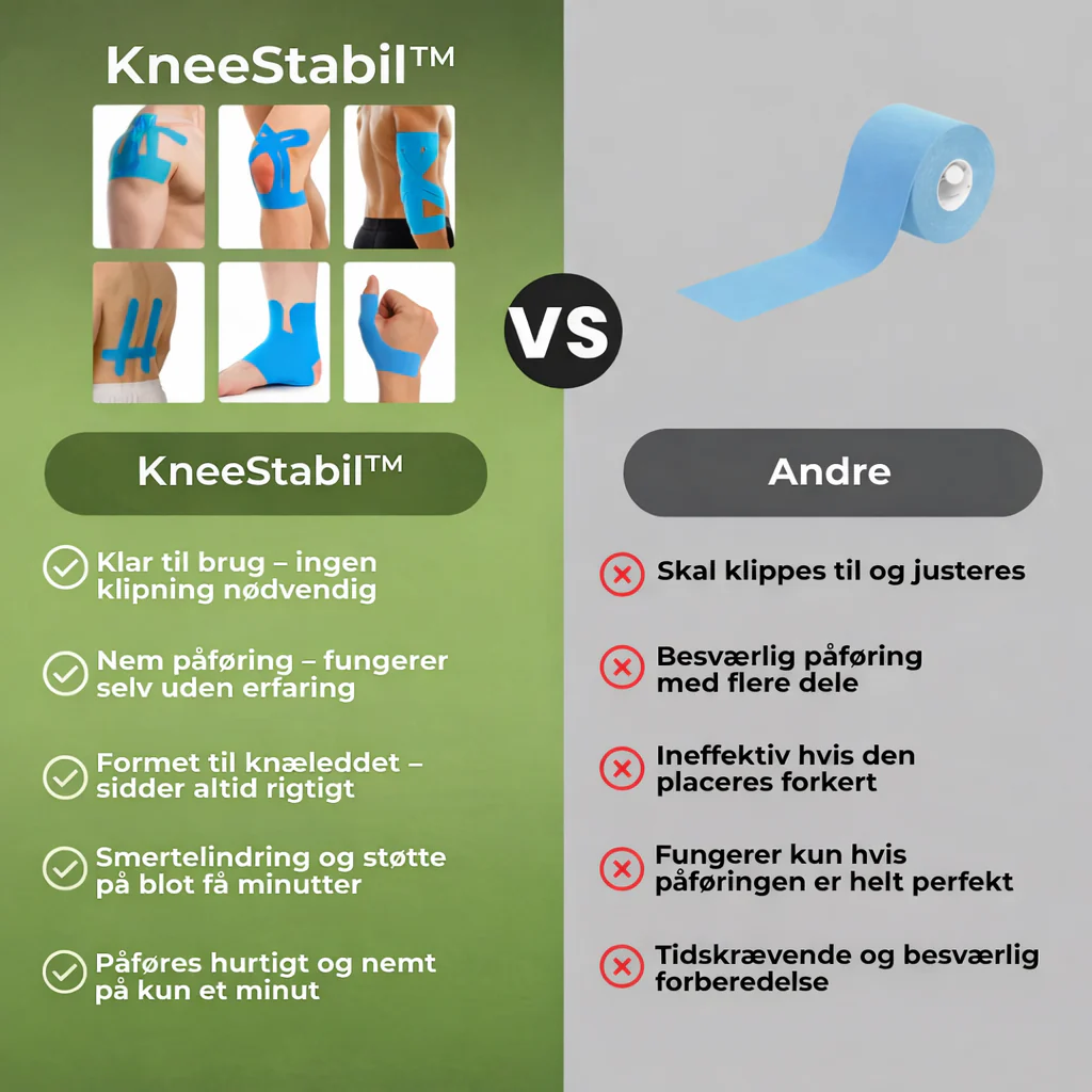 KneeStabil™ – Fleksibel knæstøtte til hverdag og træning - Image 9
