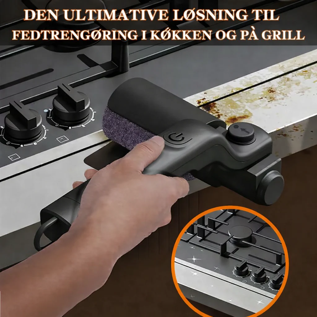 KraftRenser™ – Trådløs elektrisk grillrenser - Image 5