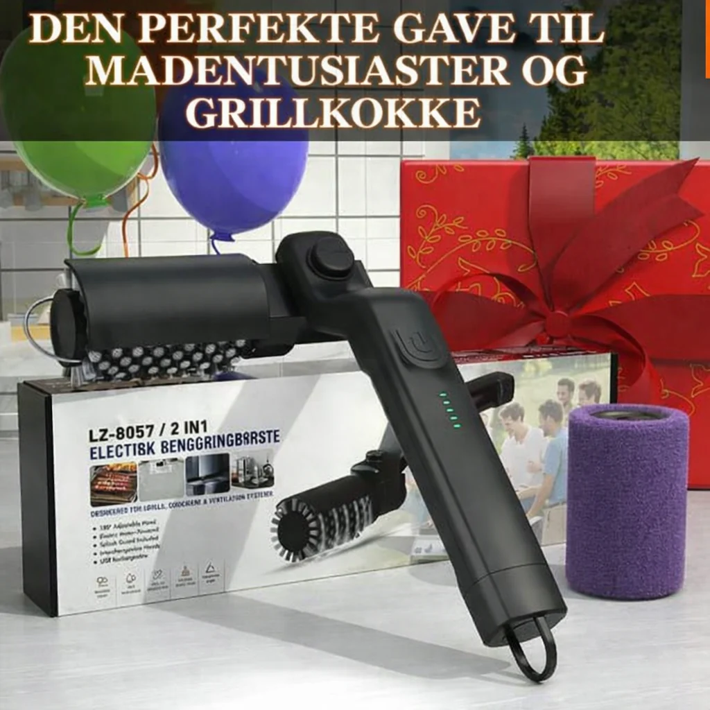 KraftRenser™ – Trådløs elektrisk grillrenser - Image 6