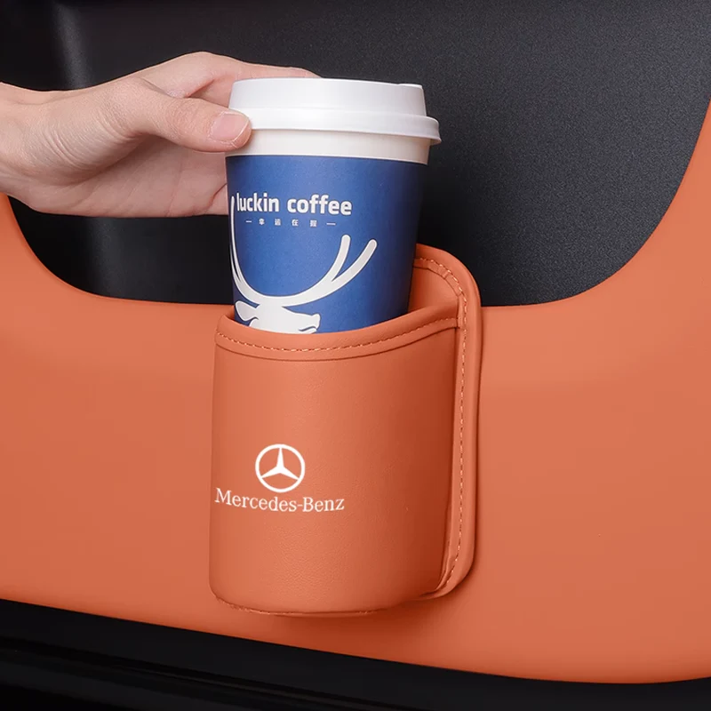 LæderHold™ – Premium kopholder i læder til bilen - Image 3
