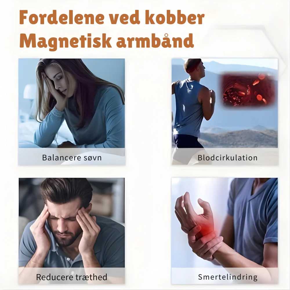Liveria™ – Eksklusivt Magnetisk Kobber Terapiarmbånd - Image 10