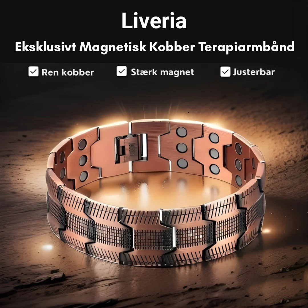 Liveria™ – Eksklusivt Magnetisk Kobber Terapiarmbånd - Image 17