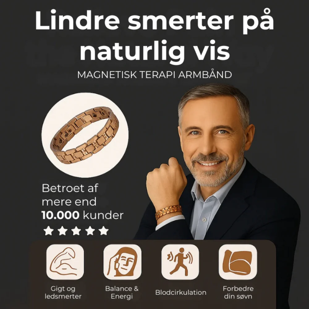 Liveria™ – Eksklusivt Magnetisk Kobber Terapiarmbånd - Image 4